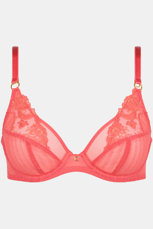 Chantelle Cabaret Sauvage Lace Full Coverage Underwire Bra